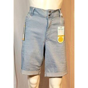 NWT - Wax Jean Butt, I Love You 5 Pocket Bermuda Jean Shorts - Size 3X